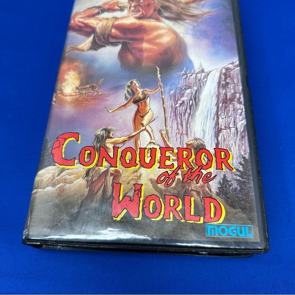 Conqueror of the World VHS Clamshell CASE ONLY 1983 - Picture 2 of 4